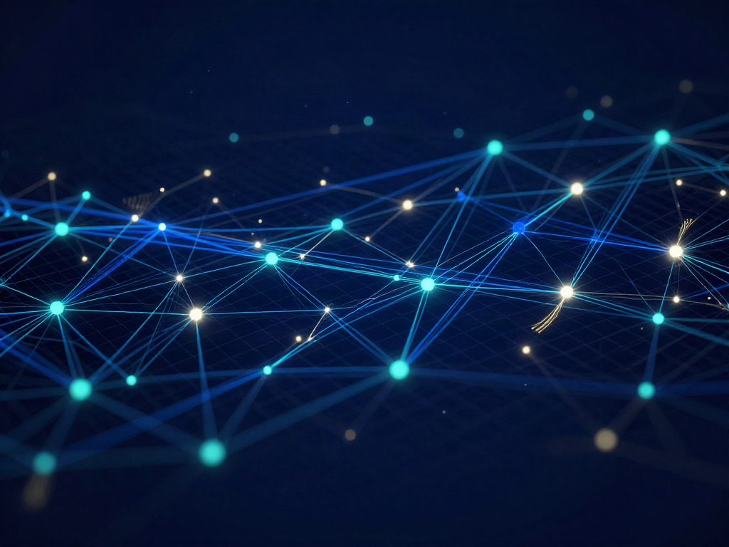 Abstract network of connected analytics signals